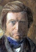 Self-Portrait in a Blue Neckcloth John Ruskin